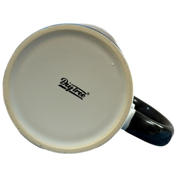 Starry Night Art Mug - Van Gogh Ceramic Coffee Cup - Diy Tree - Art Drinkware - Picture 6 of 7